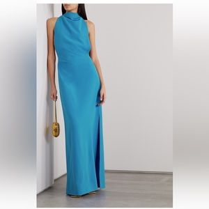 Blue proenza schouler floor length gown